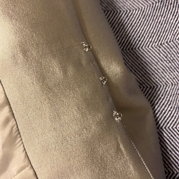 Lela Rose silver silk jacket - Picture 6 of 7